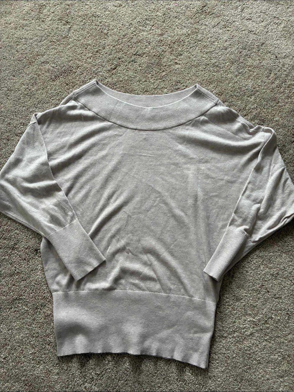 Express Lightweight Dolman Sleeve Knit Sweater